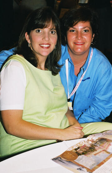 Two Unidentified Phi Mus at Convention Photograph 3, July 4-8, 2002 (image)