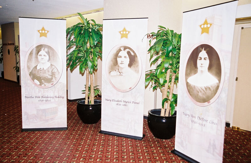 Convention Founders' Banners Photograph 3, July 4-8, 2002 (Image)