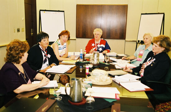 Phi Mu Foundation Trustees Meeting at Convention Photograph 6, July 4-8, 2002 (image)