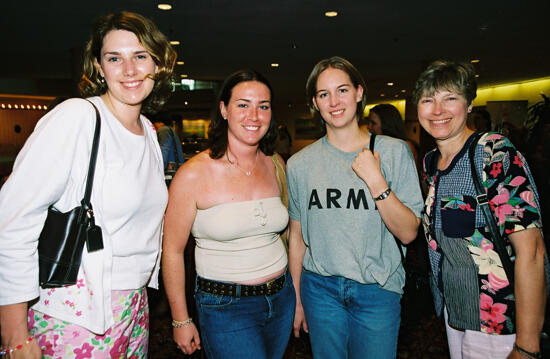 Four Phi Mus at Convention Photograph, July 4-8, 2002 (image)