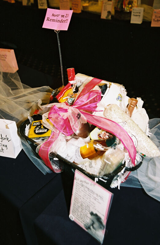 Convention Gift Basket Photograph, July 4-8, 2002 (Image)