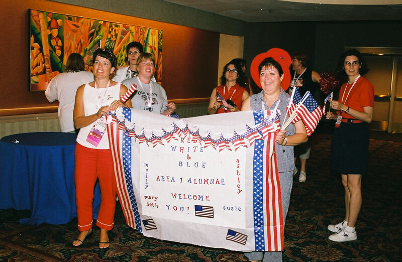 July 4 Area I Alumnae Holding Convention Welcome Sign Photograph 4 Image