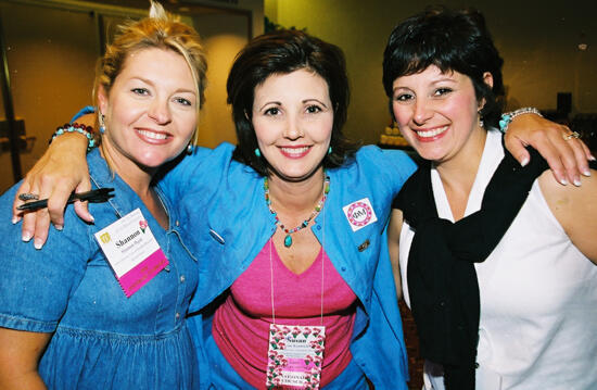 Pigott, Kendricks, and Unidentified at Convention Photograph, July 4-8, 2002 (image)