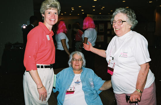 Ryan, Reed, and Shepard at Convention Photograph, July 4-8, 2002 (image)