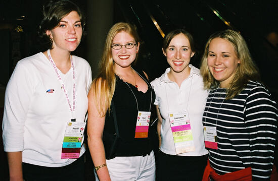 Kirby, Unidentified, Watt, and O'Connor at Convention Photograph, July 4-8, 2002 (image)