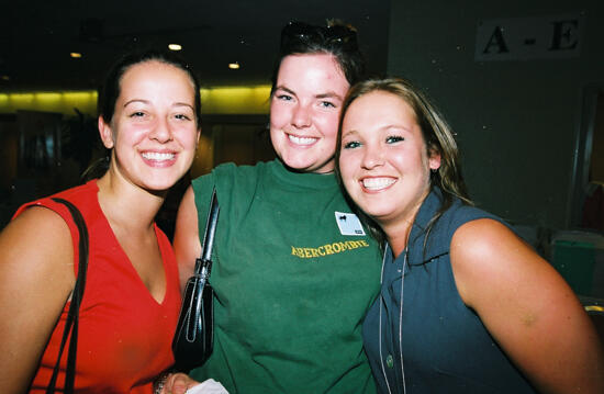 Three Unidentified Phi Mus at Convention Photograph, July 4-8, 2002 (image)