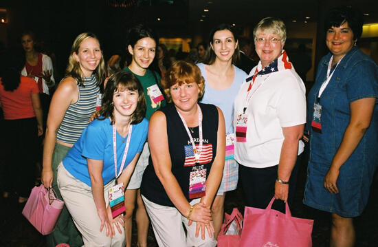 Group of Seven at Convention Photograph 1, July 4-8, 2002 (image)