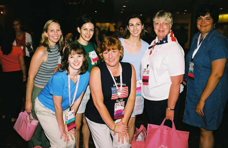 Group of Seven at Convention Photograph 1, July 4-8, 2002 (Image)