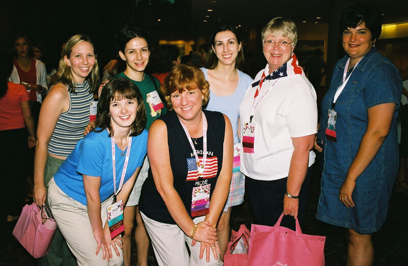 Group of Seven at Convention Photograph 2, July 4-8, 2002 (Image)