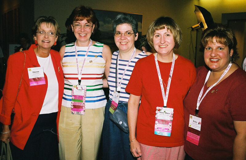 Porter, Campbell, Unidentified, Casper, and School at Convention Photograph, July 4-8, 2002 (Image)