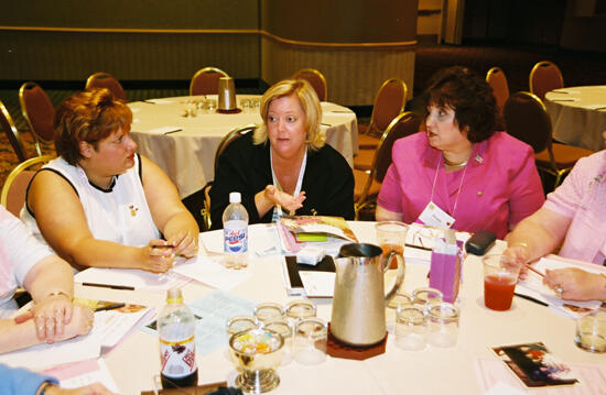 Diana Garrett and Others in Convention Discussion Group Photograph 1, July 4-8, 2002 (image)