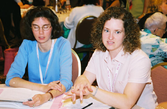 Two Phi Mus in Convention Discussion Group Photograph 2, July 4-8, 2002 (image)