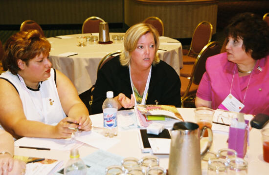 Diana Garrett and Others in Convention Discussion Group Photograph 2, July 4-8, 2002 (image)