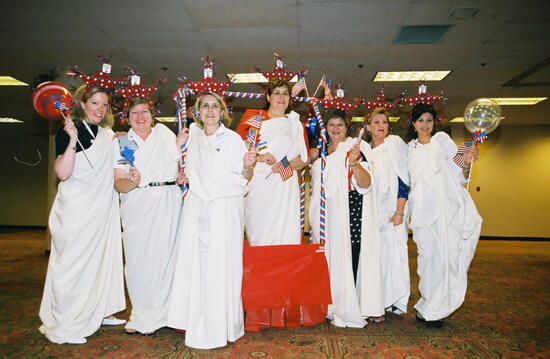 National Council in Patriotic Costumes at Convention Photograph 4, July 4, 2002 (image)