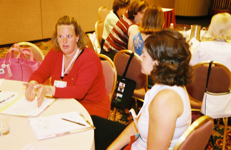 Two Phi Mus in Convention Discussion Group Photograph 1, July 4-8, 2002 (Image)