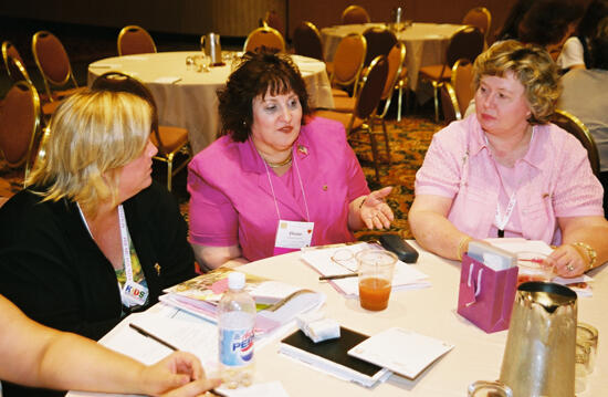 Diana Garrett and Others in Convention Discussion Group Photograph 3, July 4-8, 2002 (image)