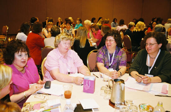 Diana Garrett and Others in Convention Discussion Group Photograph 4, July 4-8, 2002 (image)