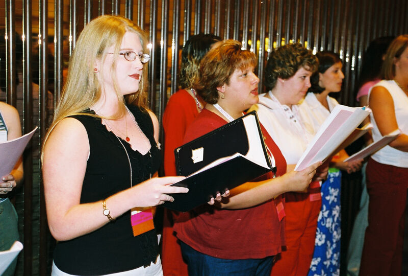 Convention Choir Singing Photograph 11, July 4-8, 2002 (Image)