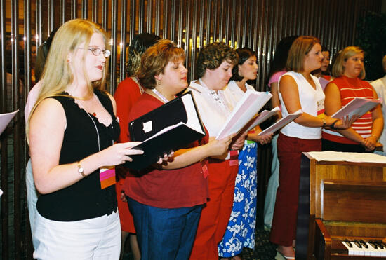 Convention Choir Singing Photograph 10, July 4-8, 2002 (image)