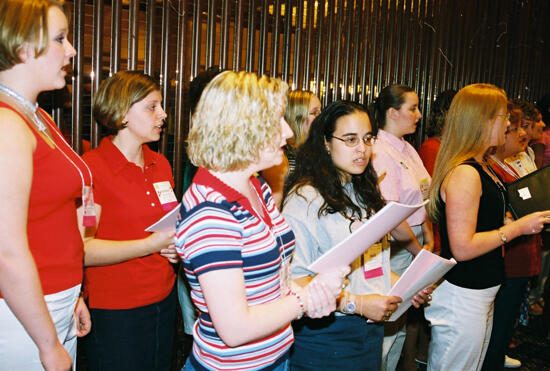 Convention Choir Singing Photograph 9, July 4-8, 2002 (image)