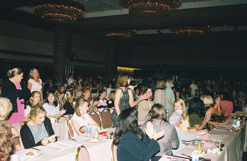 Phi Mus Being Recognized in Convention Session Photograph, July 4-8, 2002 (Image)