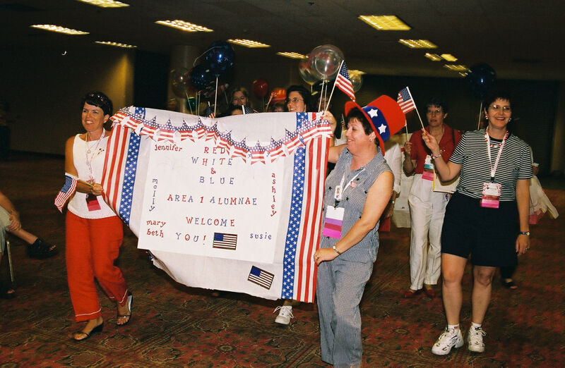 July 4 Area I Alumnae Holding Convention Welcome Sign Photograph 7 Image