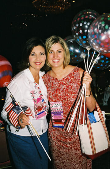 Susan Kendricks and Andie Kash at Convention Photograph 2, July 4-8, 2002 (image)