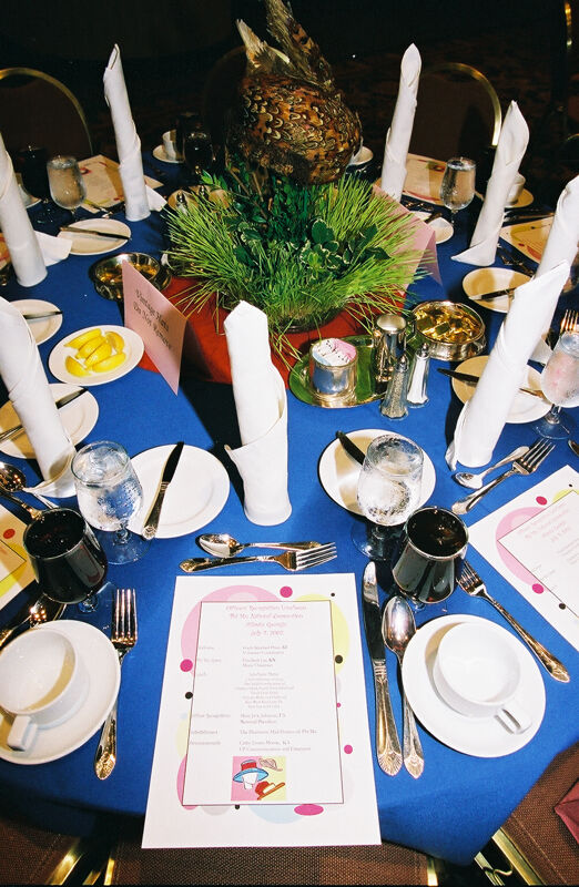 Convention Officers' Luncheon Table Photograph 3, July 4-8, 2002 (Image)