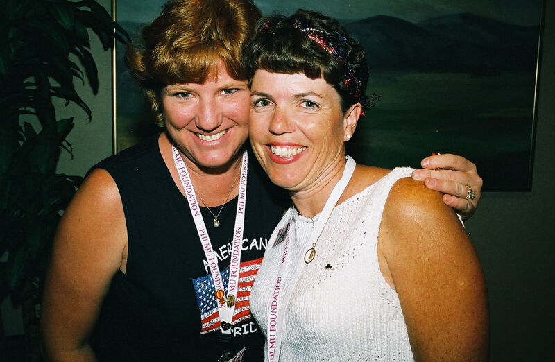 Molly Sanders and Mary Beth Straguzzi at Convention Photograph 3, July 4-8, 2002 (Image)