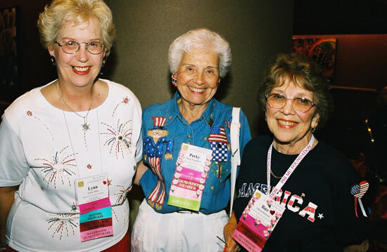 Allen, Campbell, and Henson at Convention Photograph, July 4-8, 2002 (image)