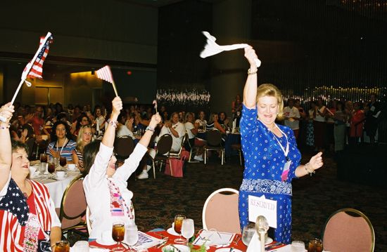 National Council Table at Convention Welcome Dinner Photograph 3, July 4, 2002 (image)