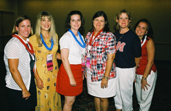 Six Phi Mus at Convention Photograph, July 4-8, 2002 (image)