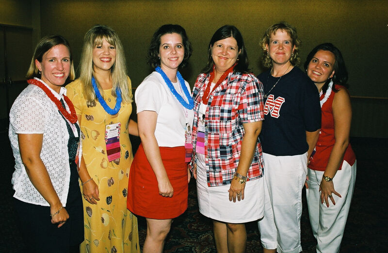 Six Phi Mus at Convention Photograph, July 4-8, 2002 (Image)