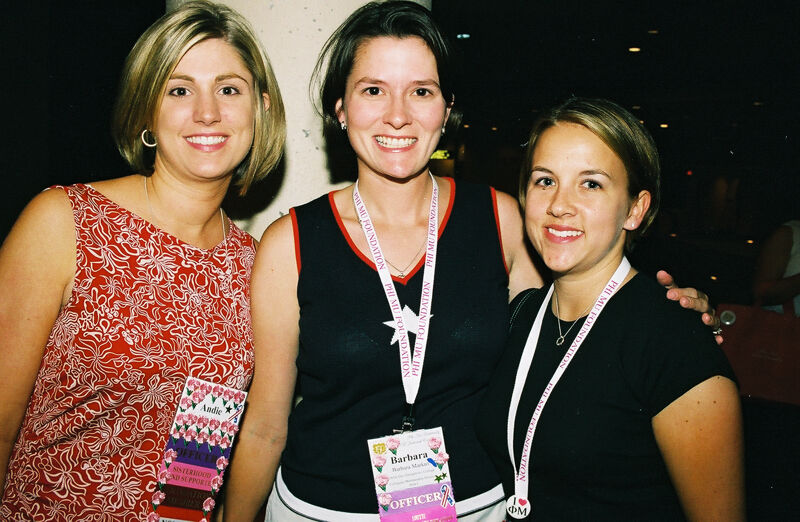 Kash, Markus, and Ward at Convention Photograph 2, July 4-8, 2002 (Image)