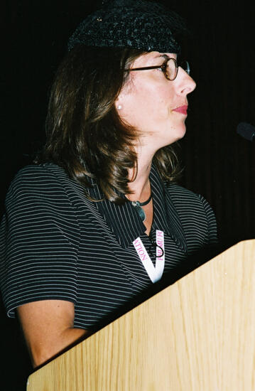 Gayle Price Speaking at Convention Officers' Luncheon Photograph 2, July 4-8, 2002 (image)