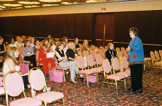 Kathy Williams Leading Convention Workshop Photograph 3, July 4-8, 2002 (image)