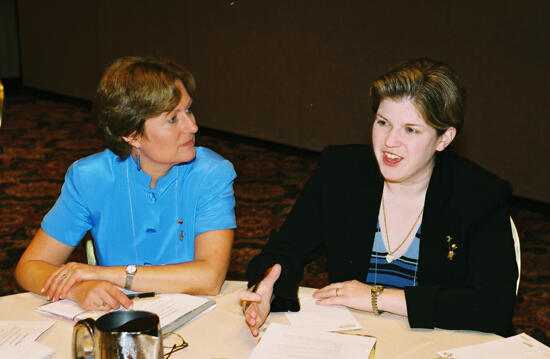 Two Phi Mus in Convention Discussion Group Photograph 4, July 4-8, 2002 (image)