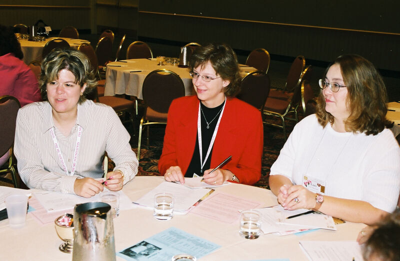 Three Phi Mus in Convention Discussion Group Photograph 8, July 4-8, 2002 (Image)