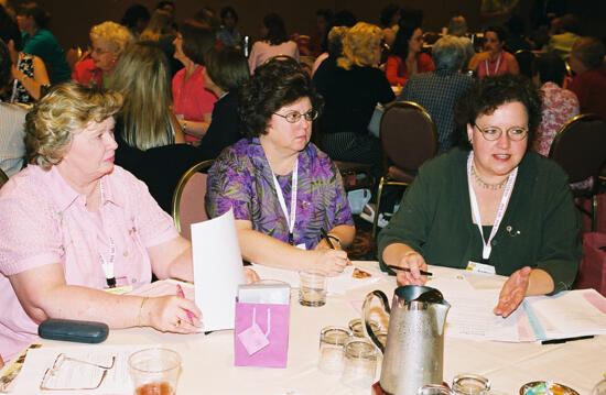 Three Phi Mus in Convention Discussion Group Photograph 9, July 4-8, 2002 (image)