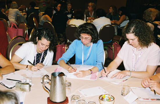 Three Phi Mus in Convention Discussion Group Photograph 11, July 4-8, 2002 (image)