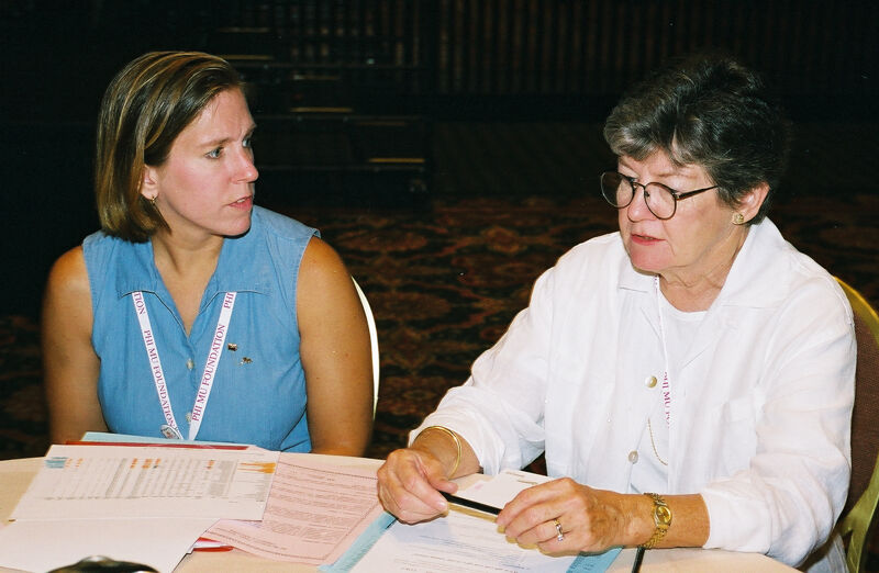 Two Phi Mus in Convention Discussion Group Photograph 5, July 4-8, 2002 (Image)