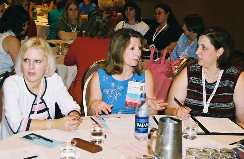 Three Phi Mus in Convention Discussion Group Photograph 12, July 4-8, 2002 (Image)