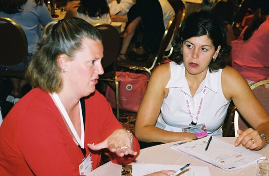 Two Phi Mus in Convention Discussion Group Photograph 8, July 4-8, 2002 (image)