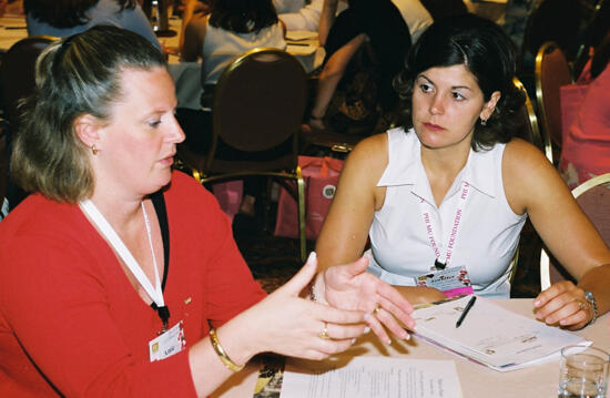 Two Phi Mus in Convention Discussion Group Photograph 9, July 4-8, 2002 (image)