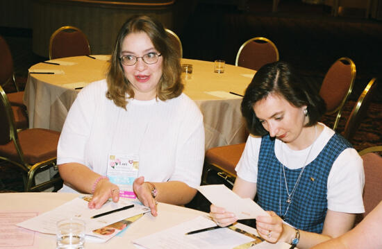 Two Phi Mus in Convention Discussion Group Photograph 10, July 4-8, 2002 (image)