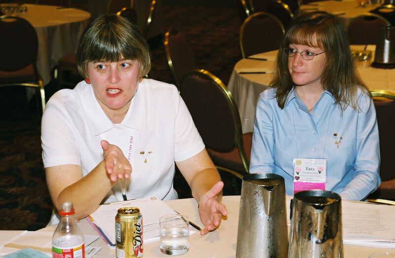 Two Phi Mus in Convention Discussion Group Photograph 12, July 4-8, 2002 (Image)