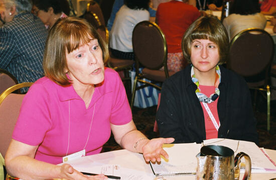 Two Phi Mus in Convention Discussion Group Photograph 14, July 4-8, 2002 (image)