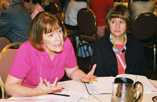 Two Phi Mus in Convention Discussion Group Photograph 15, July 4-8, 2002 (image)