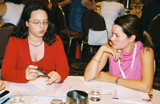 Two Phi Mus in Convention Discussion Group Photograph 16, July 4-8, 2002 (image)