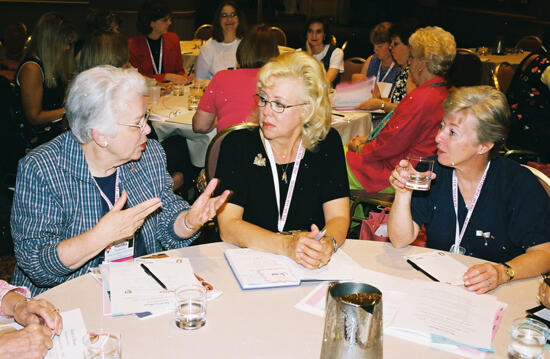 Three Phi Mus in Convention Discussion Group Photograph 17, July 4-8, 2002 (image)